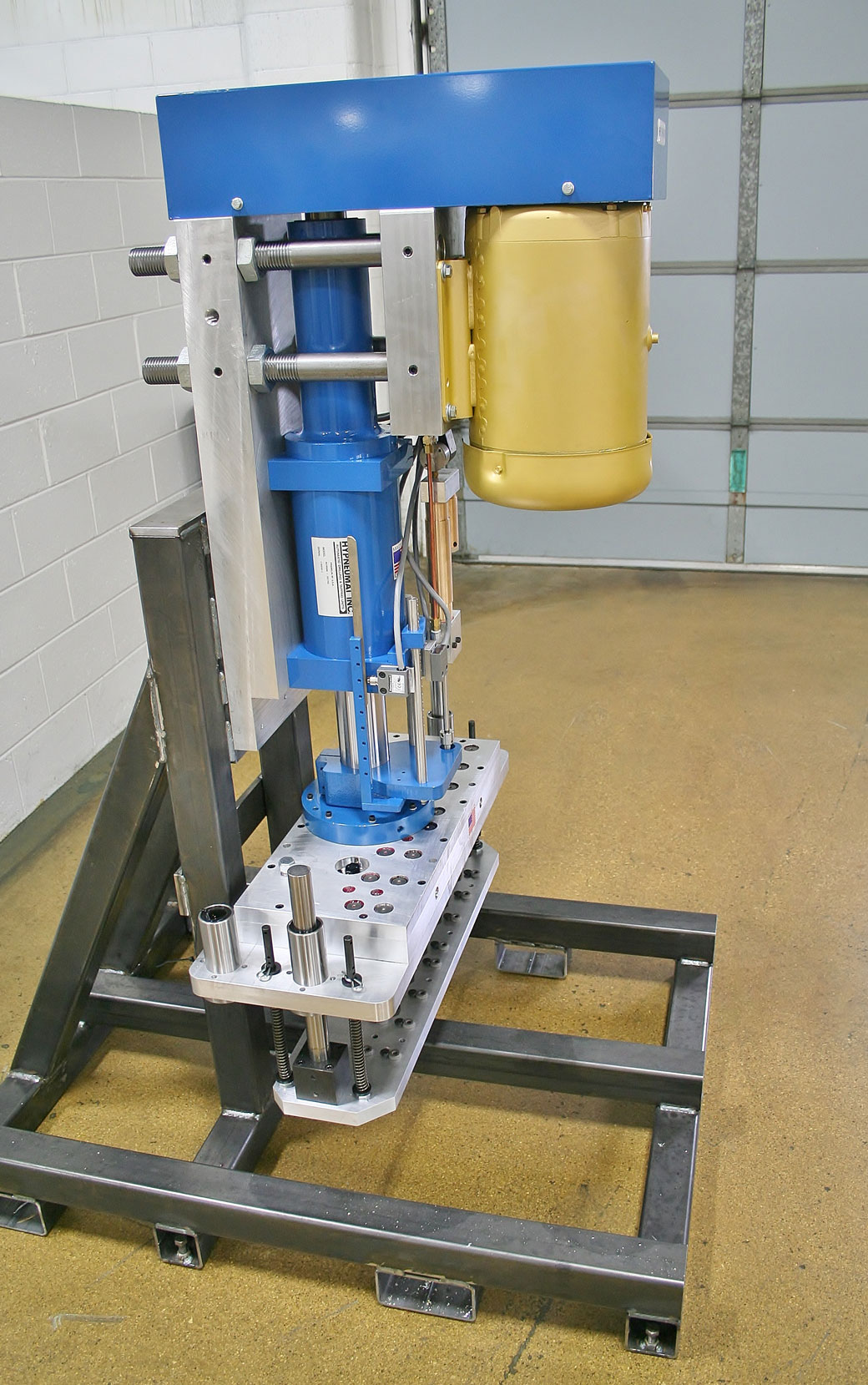 Hypneumat Dq58 With 16 Spindle Drilling Head DQ500-DQ58-16 Spindle Drilling Unit